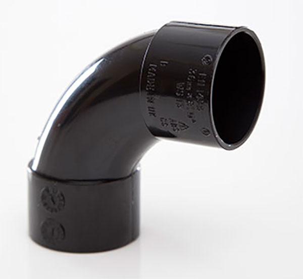 Polypipe Solvent Weld Swept Bend 92.5 Deg